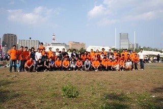 学科カラーのオレンジTシャツ - タカハマライフアート 学科カラーのオレンジTシャツ - タカハマライフアート