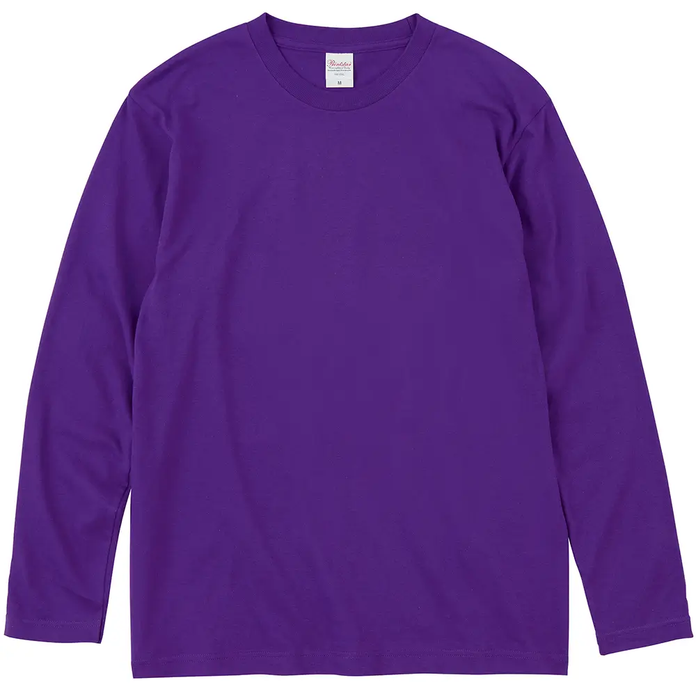 5.6オンス ヘビーウェイト長袖Tシャツ(リブ無し)