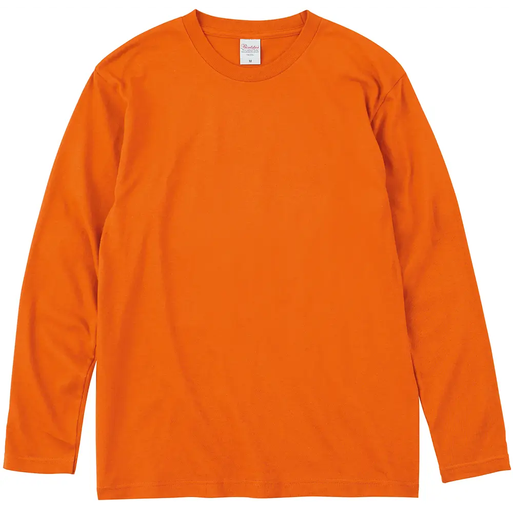 5.6オンス ヘビーウェイト長袖Tシャツ(リブ無し)