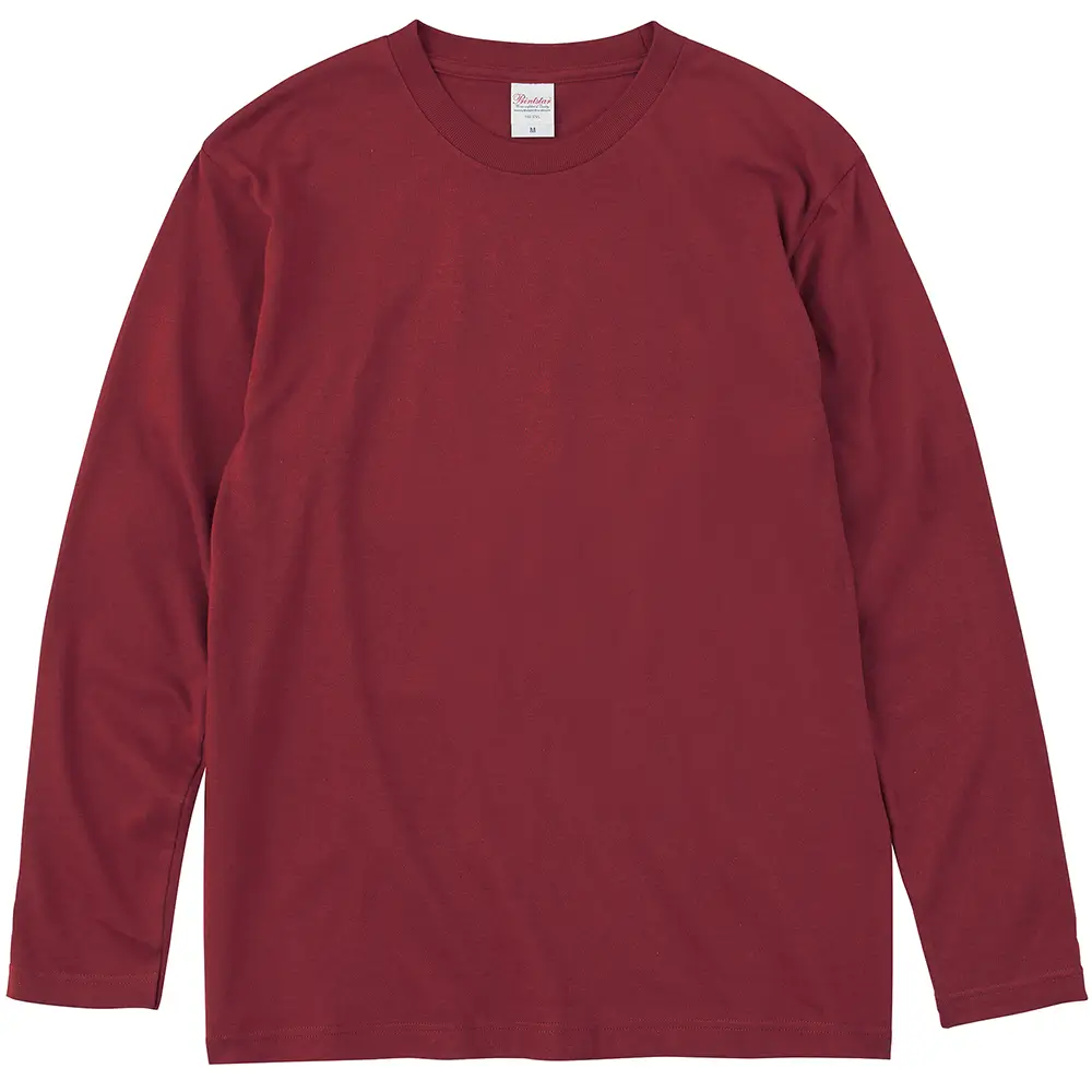 5.6オンス ヘビーウェイト長袖Tシャツ(リブ無し)