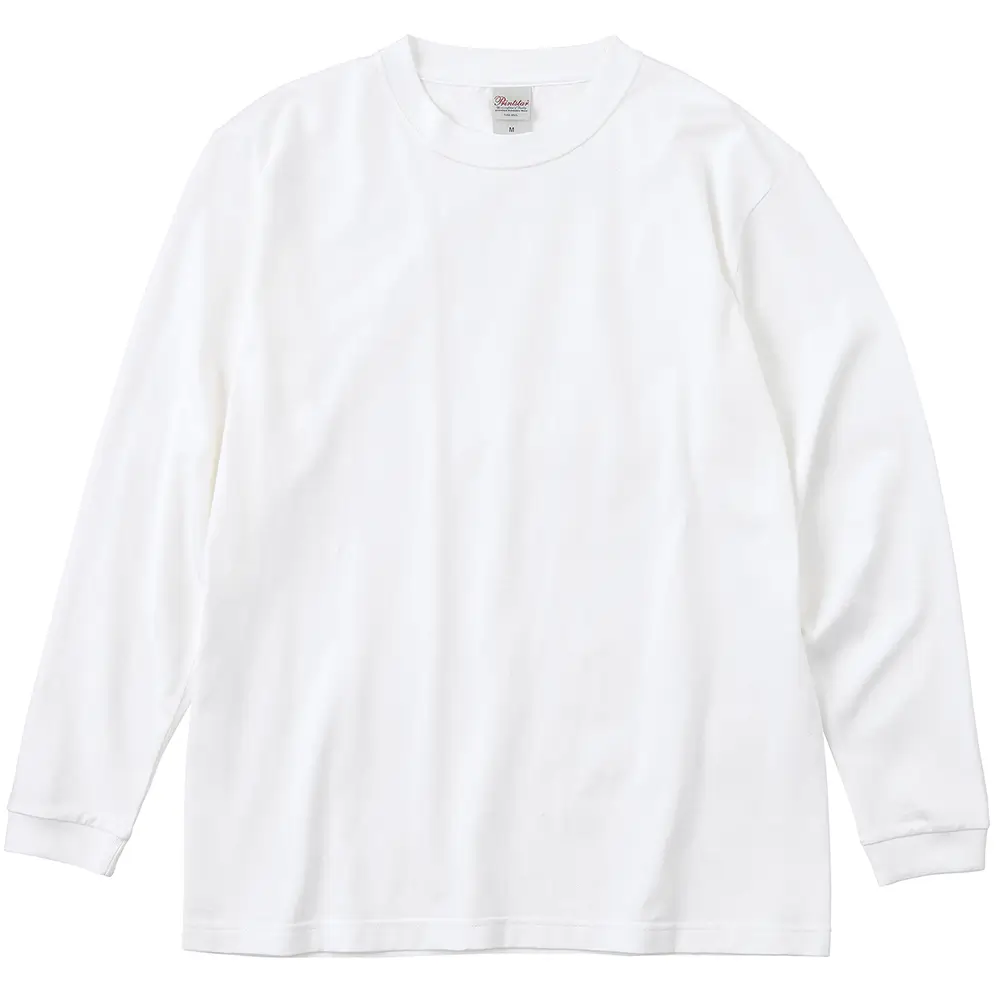 7.4オンス スーパーヘビー長袖Tシャツ(袖リブ有り)