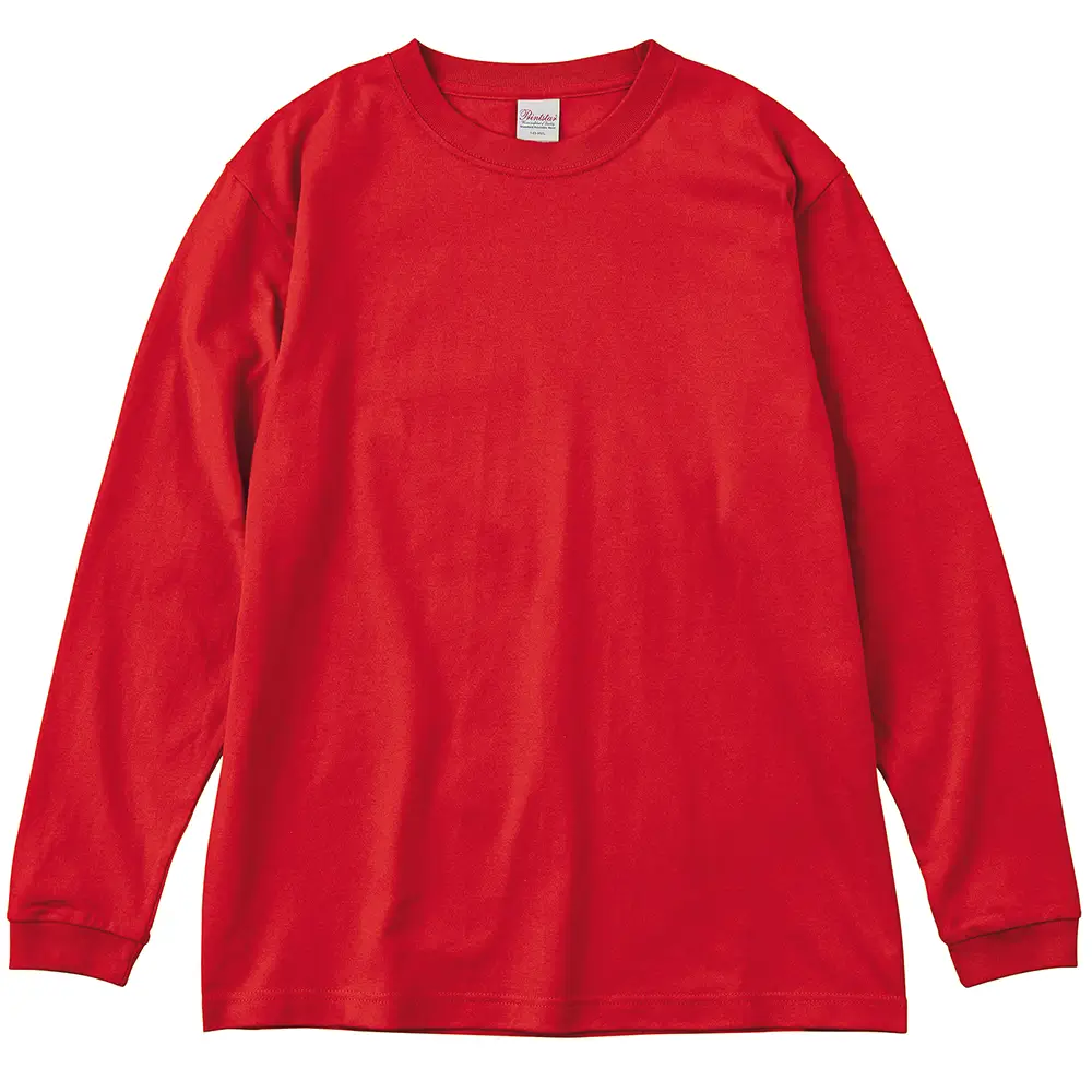 7.4オンス スーパーヘビー長袖Tシャツ(袖リブ有り)