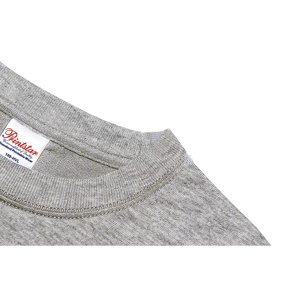 7.4オンス スーパーヘビー長袖Tシャツ(袖リブ有り)