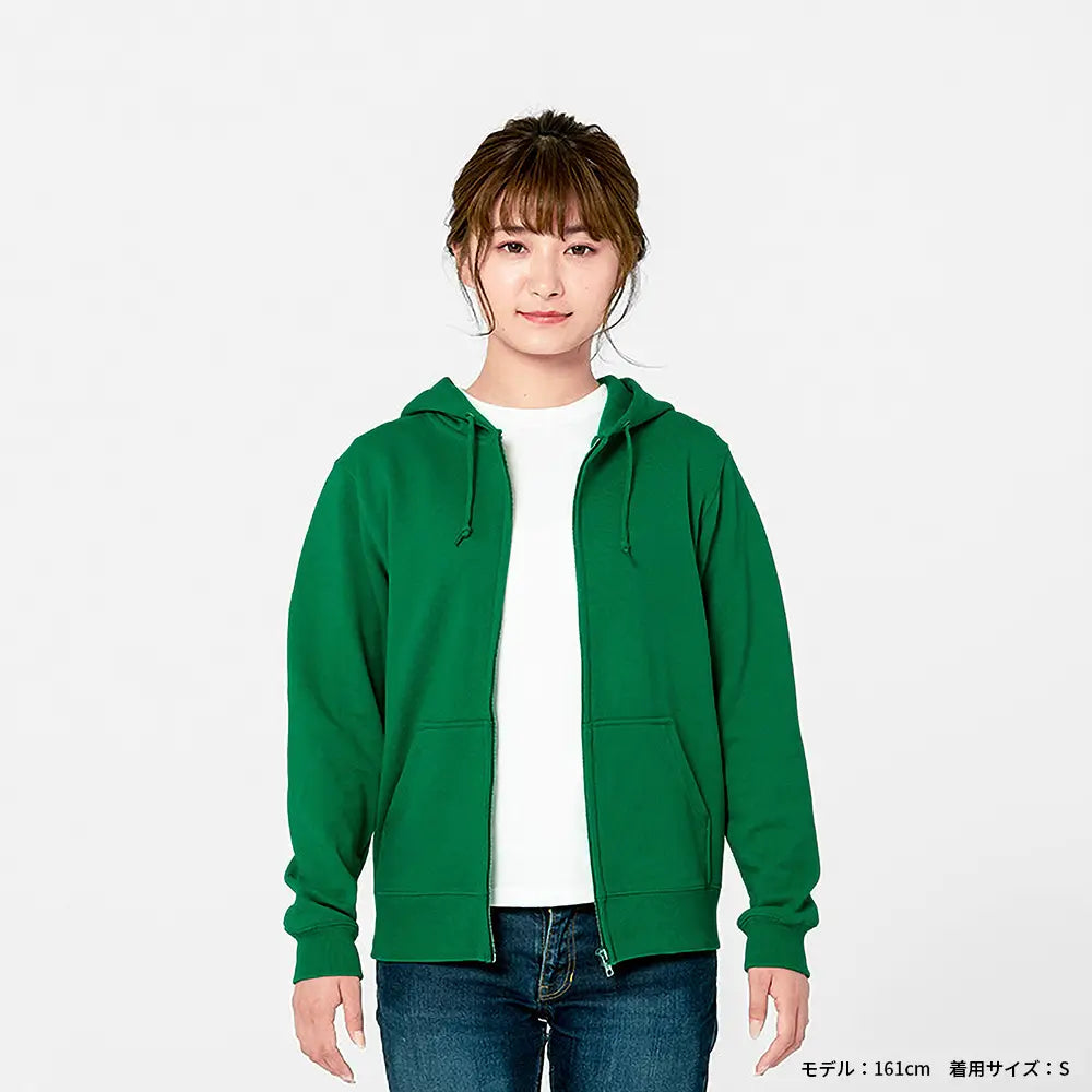 8.4オンス MLZ ジップアップライトパーカー
