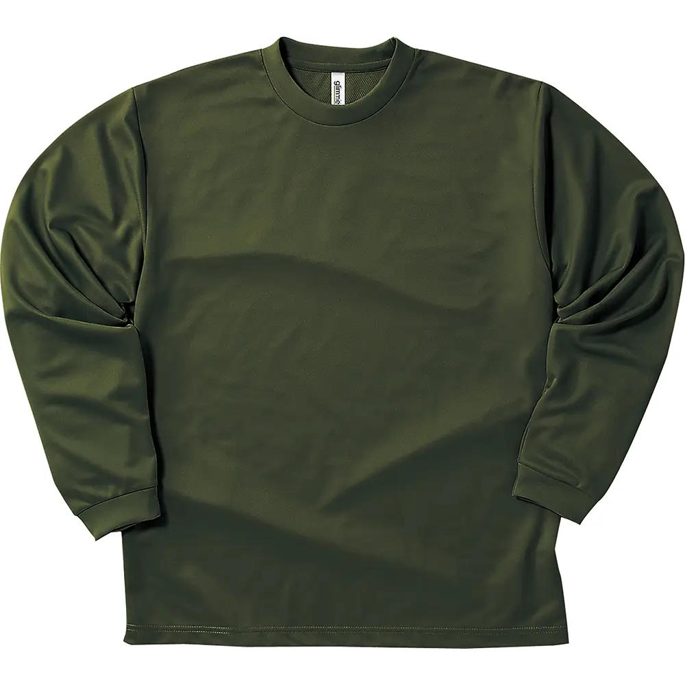 4.4オンス ドライロングスリーブ Tシャツ