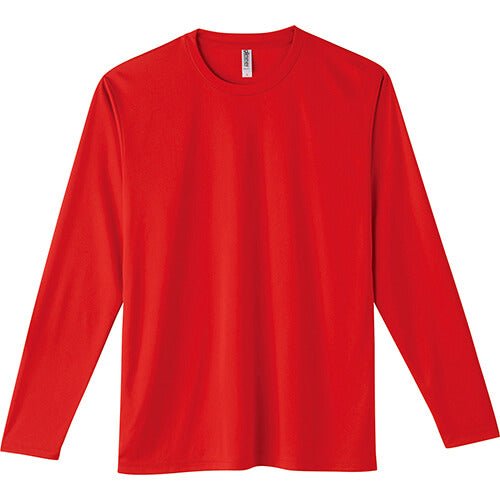 3.5オンス インターロックドライ長袖Tシャツ(レディース)