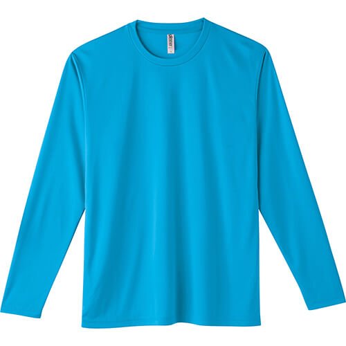 3.5オンス インターロックドライ長袖Tシャツ(レディース)