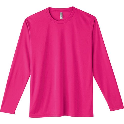3.5オンス インターロックドライ長袖Tシャツ(レディース)