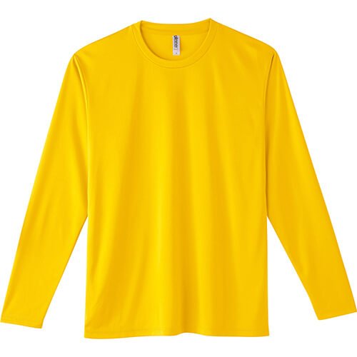 3.5オンス インターロックドライ長袖Tシャツ(レディース)