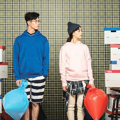 10.0オンス ドライ裏フリースパーカー(レディース) - タカハマライフアート