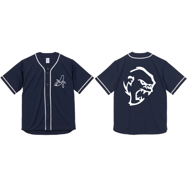 4.1オンス ドライアスレチック ベースボールシャツ