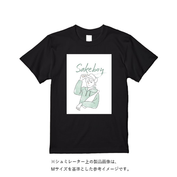 5.6オンス ハイクオリティーTシャツ