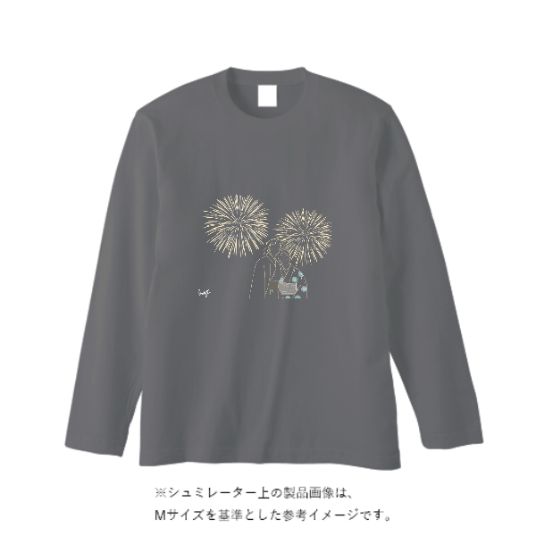 5.6オンス ロングスリーブ Tシャツ(袖リブ無し)