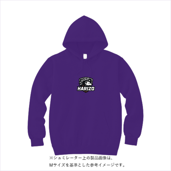 8.4オンス フーデッドライトパーカー