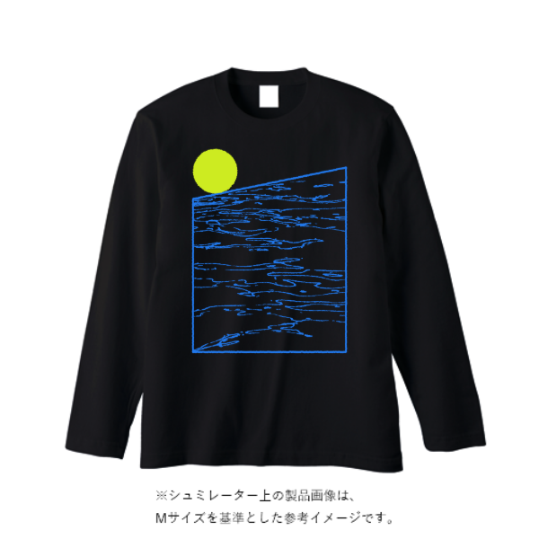 5.6オンス ヘビーウェイト長袖Tシャツ(リブ無し)