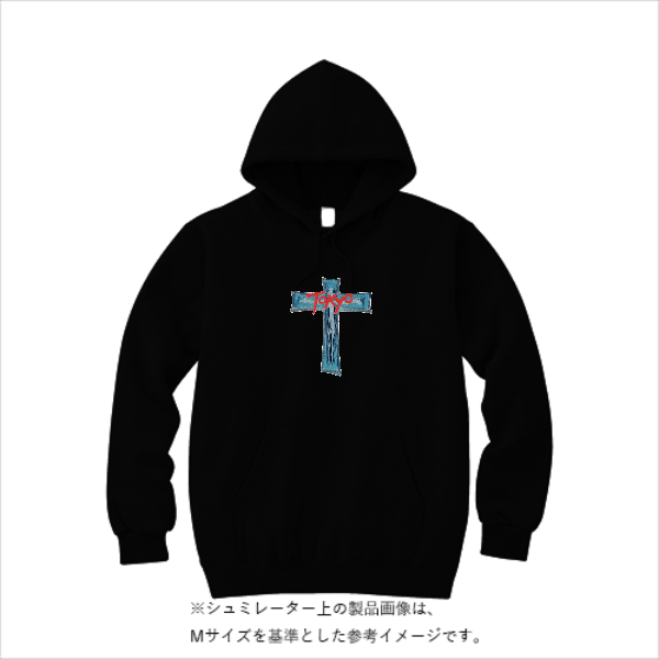 8.4オンス フーデッドライトパーカー