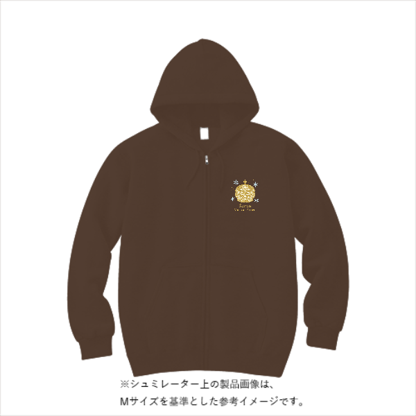 10.0オンス スウェット フルジップ パーカ(裏パイル)