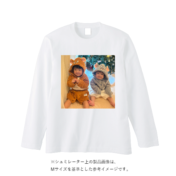5.6オンス ヘビーウェイト長袖Tシャツ(リブ無し)