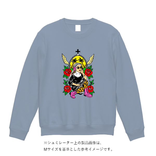10.0オンス クルーネック スウェット