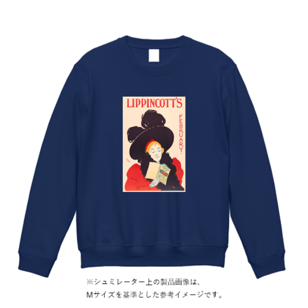 12.7オンス ヘヴィーウェイト クルーネック スウェット(裏パイル)