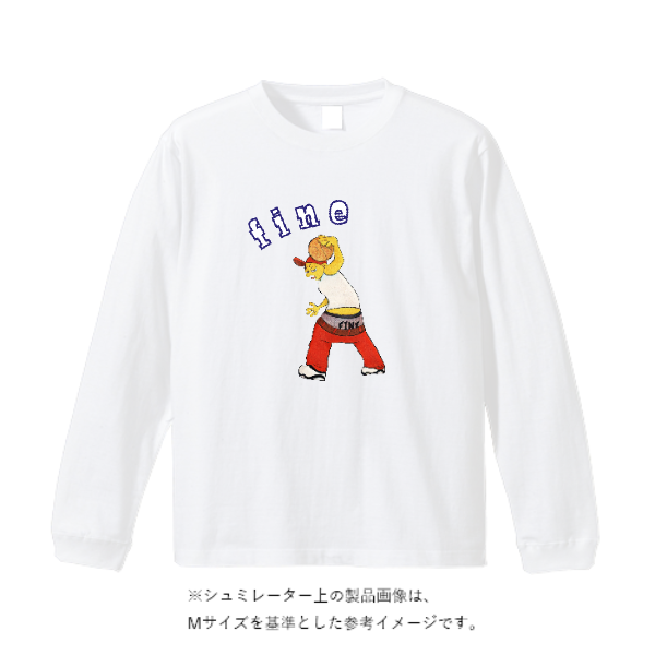 4.4オンス ドライロングスリーブ Tシャツ