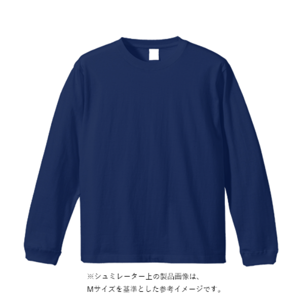 4.7オンス ドライシルキータッチ ロングスリーブ Tシャツ
