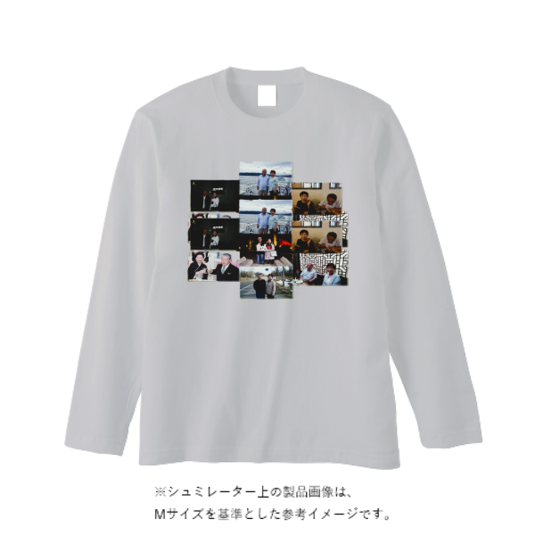 5.6オンス ヘビーウェイト長袖Tシャツ(リブ無し)
