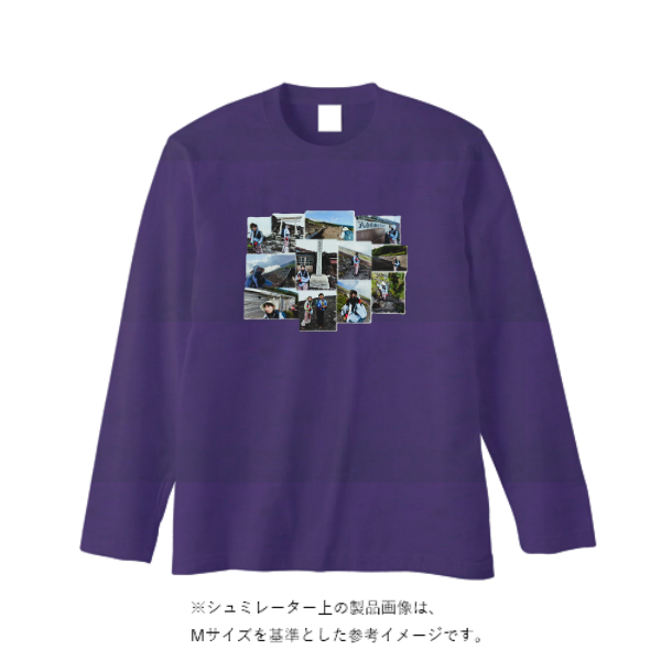 5.6オンス ヘビーウェイト長袖Tシャツ(リブ無し レディース)