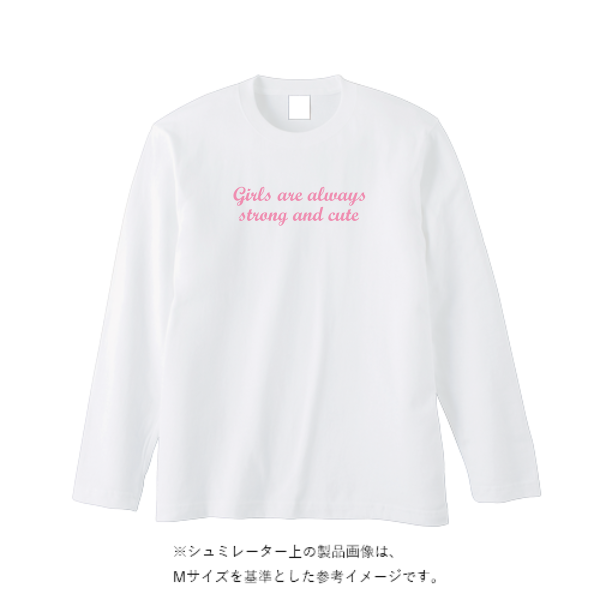 5.6オンス ロングスリーブ Tシャツ(袖リブ無し)