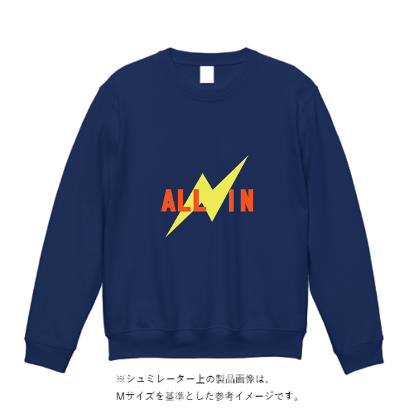 10.0オンス クルーネック スウェット