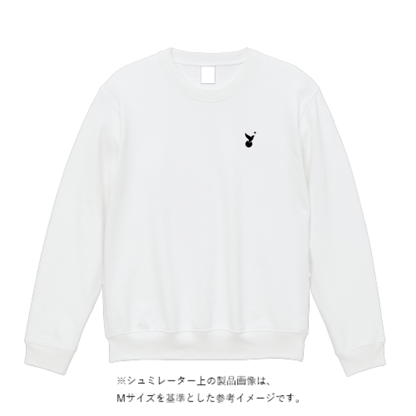 8.4オンス クルーネックライトトレーナー