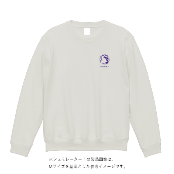 8.4オンス クルーネックライトトレーナー