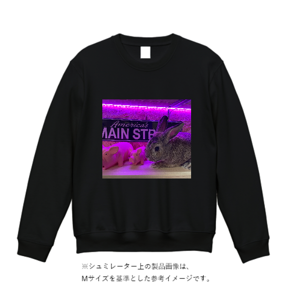 10.0オンス T/C クルーネック スウェット