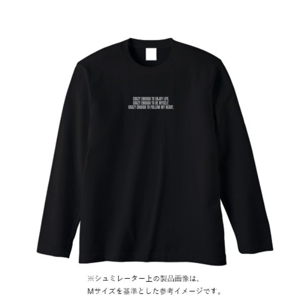 5.6オンス ロングスリーブ Tシャツ(袖リブ無し)