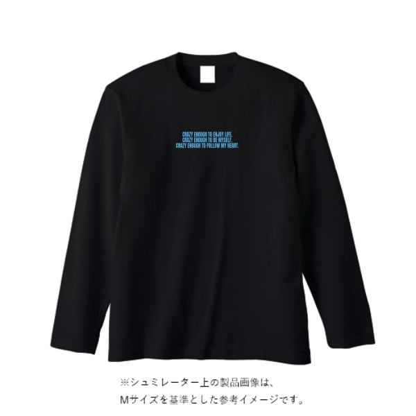 5.6オンス ロングスリーブ Tシャツ(袖リブ無し)