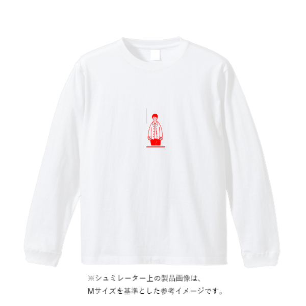 5.6オンスヘビーウェイトロングスリーブTシャツ