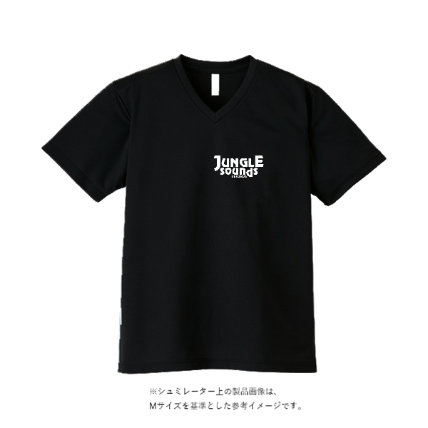 4.4オンス ドライ Vネック Tシャツ