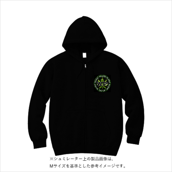8.4オンス MLZ ジップアップライトパーカー