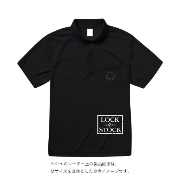 5.8オンス TCポロシャツ(ポケット付)