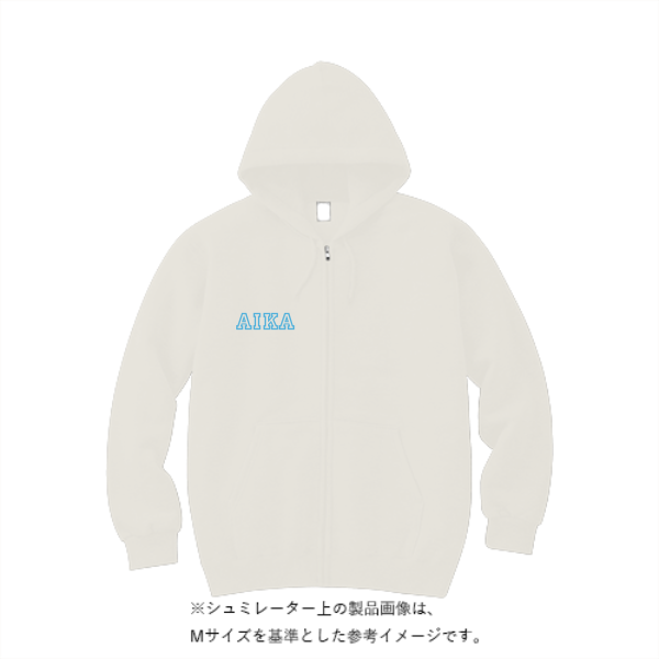 8.4オンス MLZ ジップアップライトパーカー