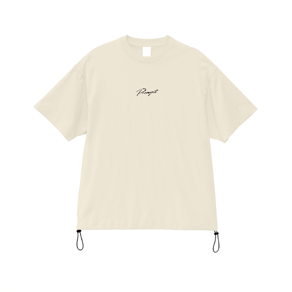 6.5オンス ファインジャージー リラックスフィット Tシャツ(裾ドローコード)