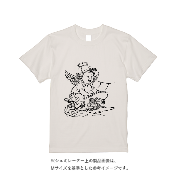 6.2オンス オープンエンド フェードウォッシュ Tシャツ