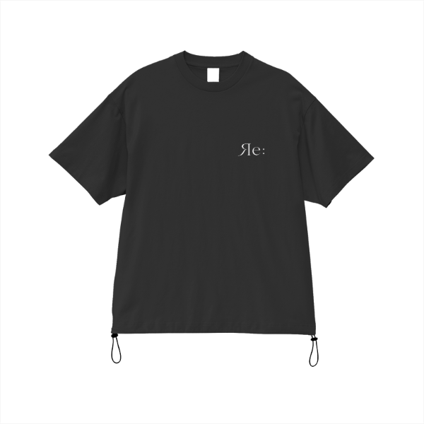 6.5オンス ファインジャージー リラックスフィット Tシャツ(裾ドローコード)