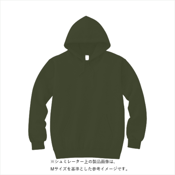 10.0オンス スウェット プルオーバー パーカ