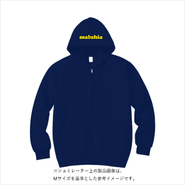 9.7オンス スタンダードWフードジップパーカー