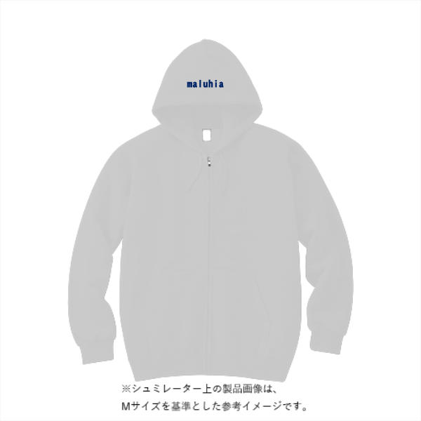 【期間限定10%OFF!】8.4オンス MLZ ジップアップライトパーカー