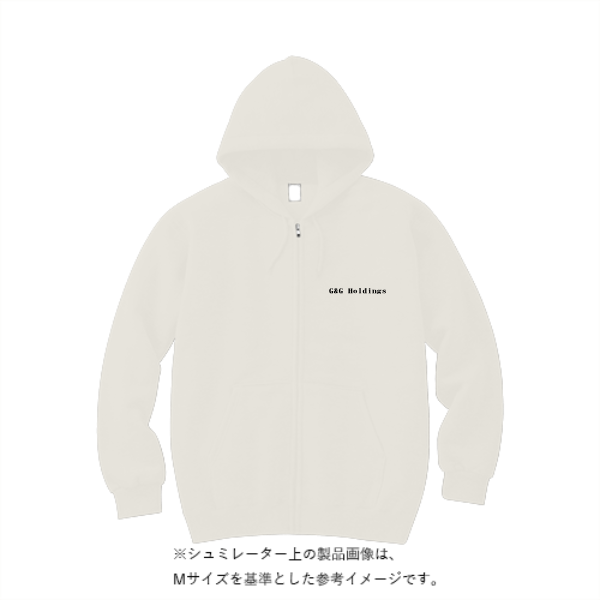 8.4オンス MLZ ジップアップライトパーカー