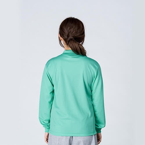 4.4オンス ドライ長袖ポロシャツ(ポケット付) - タカハマライフアート