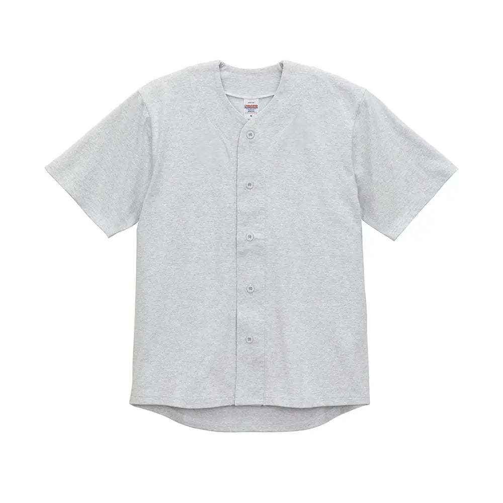 8.5オンス コットン ジャージー ベースボールシャツ