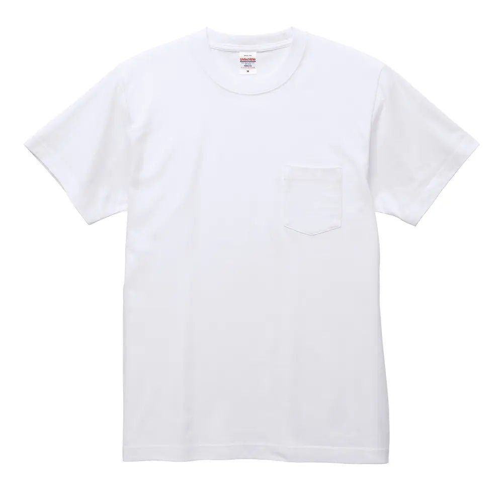 5.6オンス ハイクオリティー Tシャツ(ポケット付)